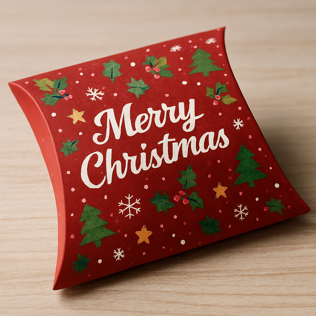 Christmas Pillow Boxes - Image 1